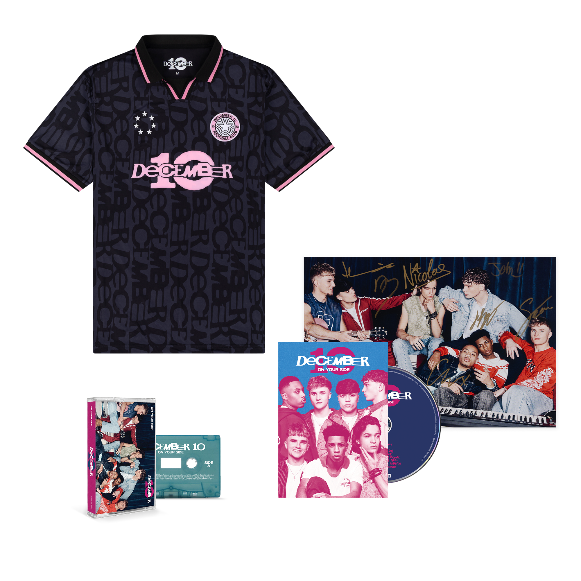 Mini Magazine CD Football Pack + Signed Poster