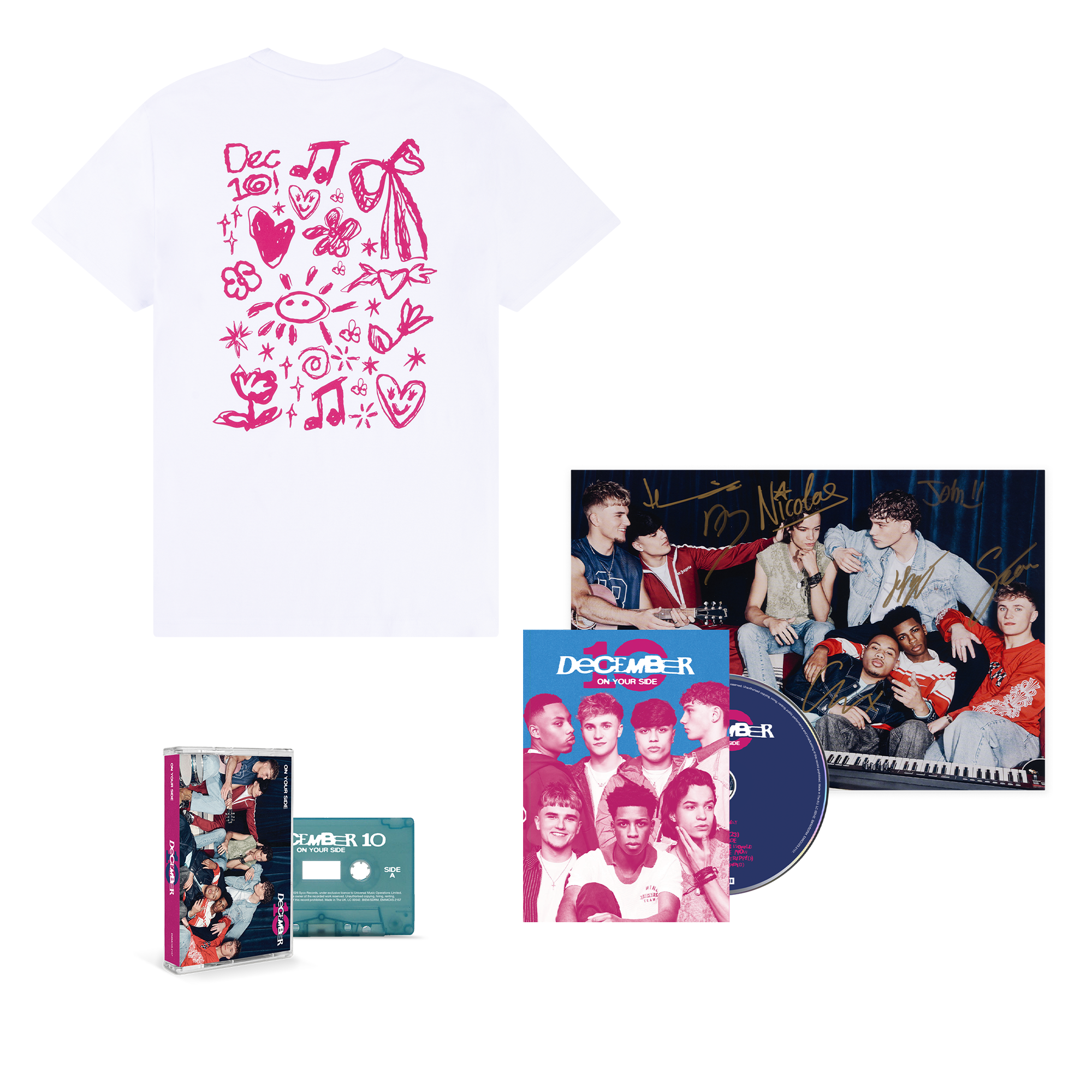 Mini Magazine CD Doodle Pack + Signed Poster