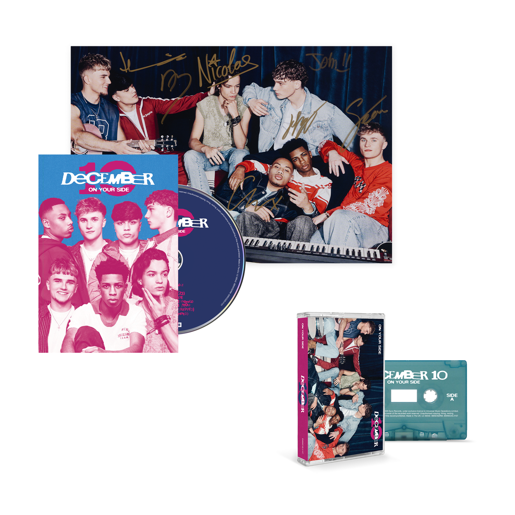 Mini Magazine CD Pack + Signed Poster