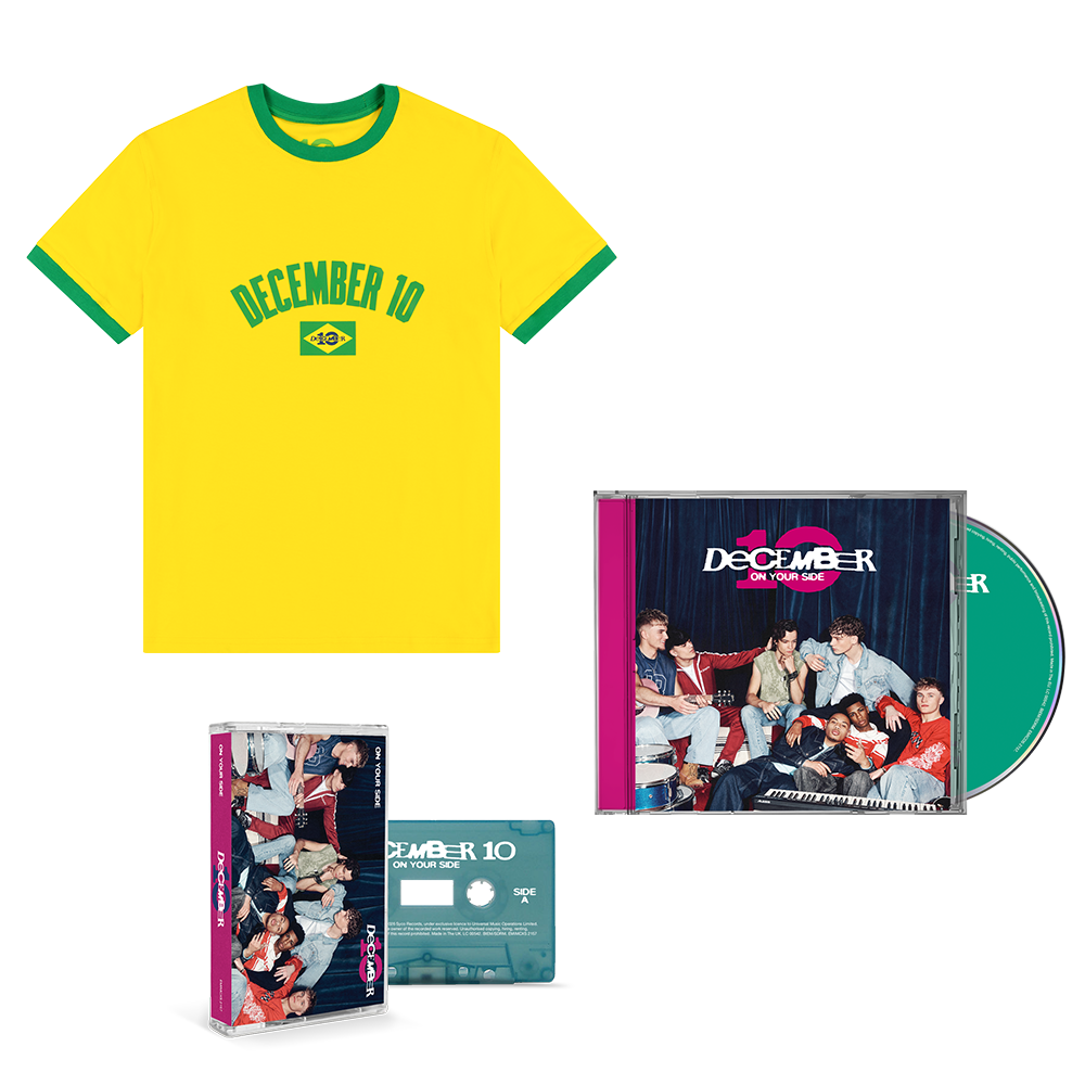 Brazil Ringer T-Shirt, CD & Cassette