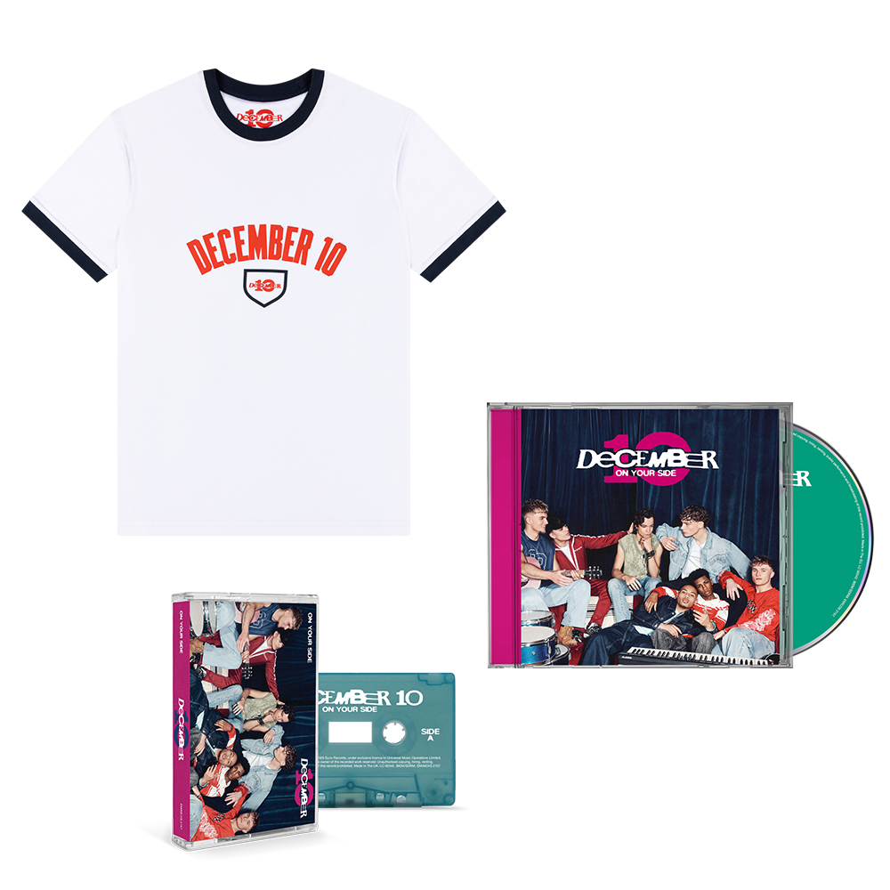 England Ringer T-Shirt, CD & Cassette