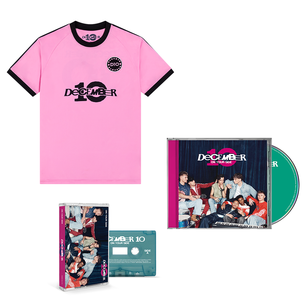Pink Football Shirt, CD & Cassette