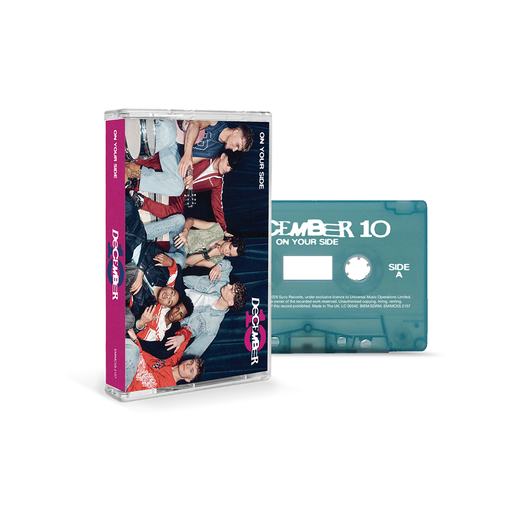 December 10 - On Your Side Aqua Green Cassette