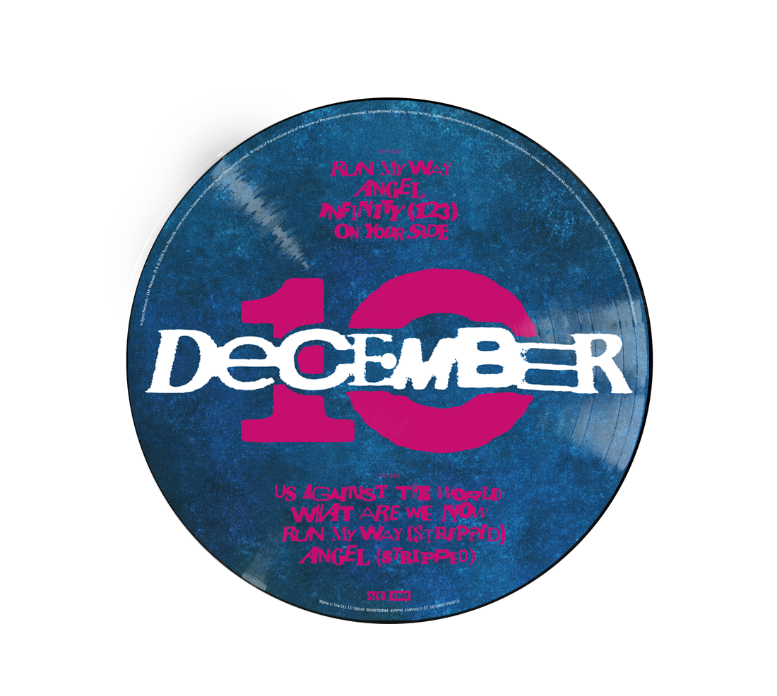 December 10 - On Your Side Tenners Numbered Picture Disc