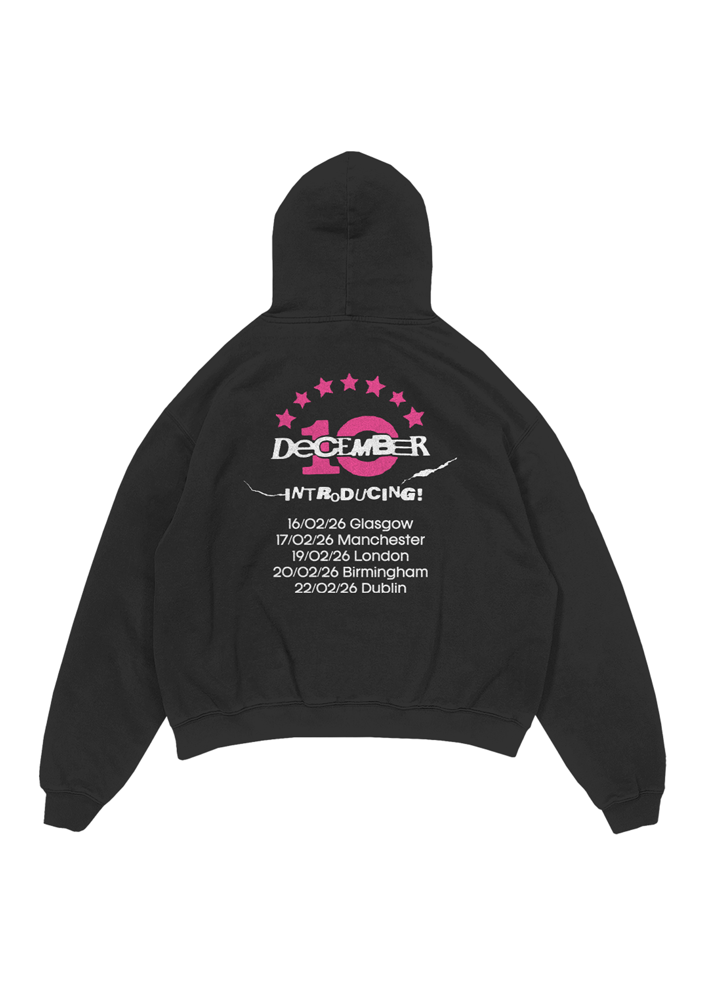 December 10 - December 10 Black Tour Hoodie