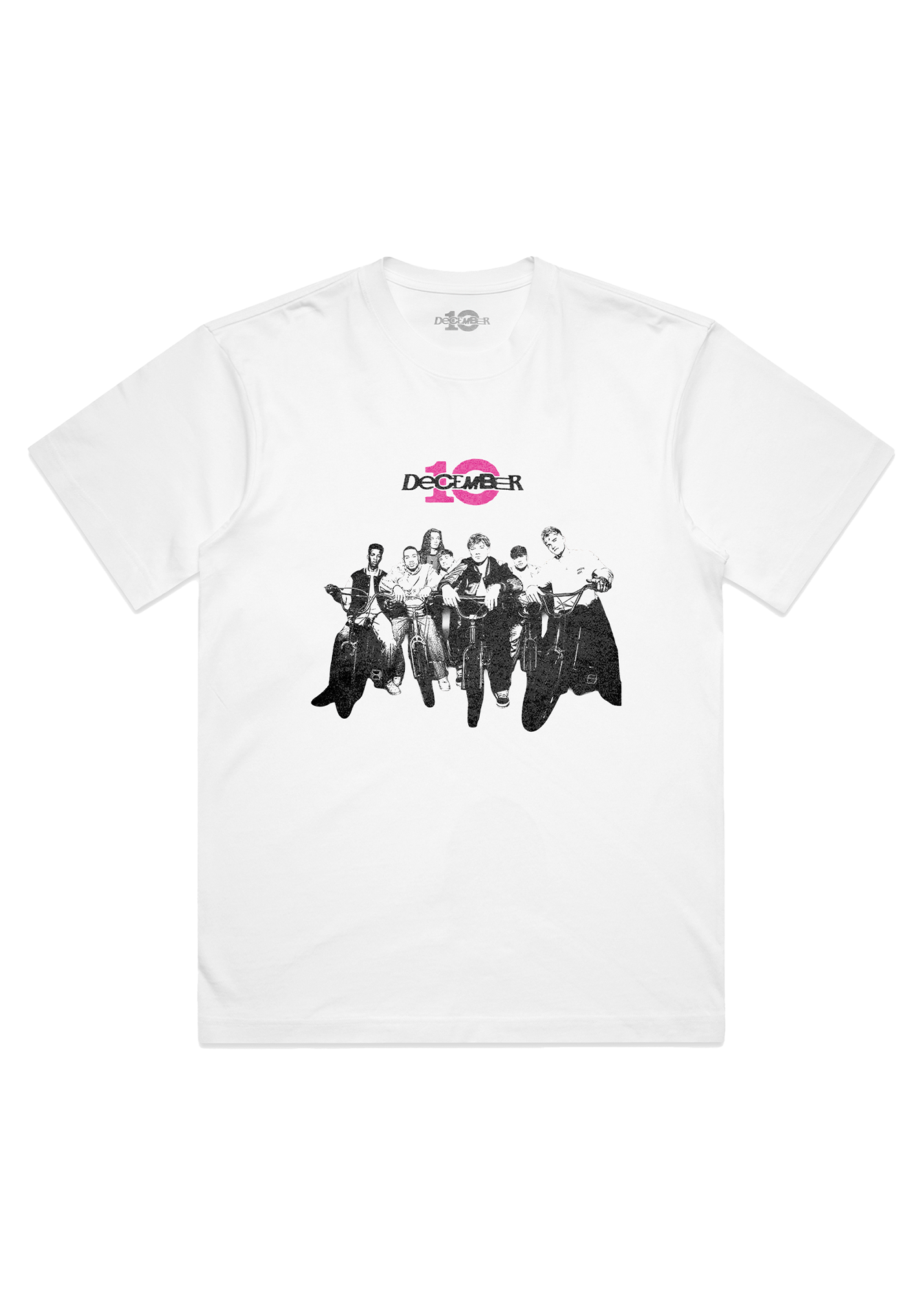 December 10 - Exclusive White Heart T-Shirt