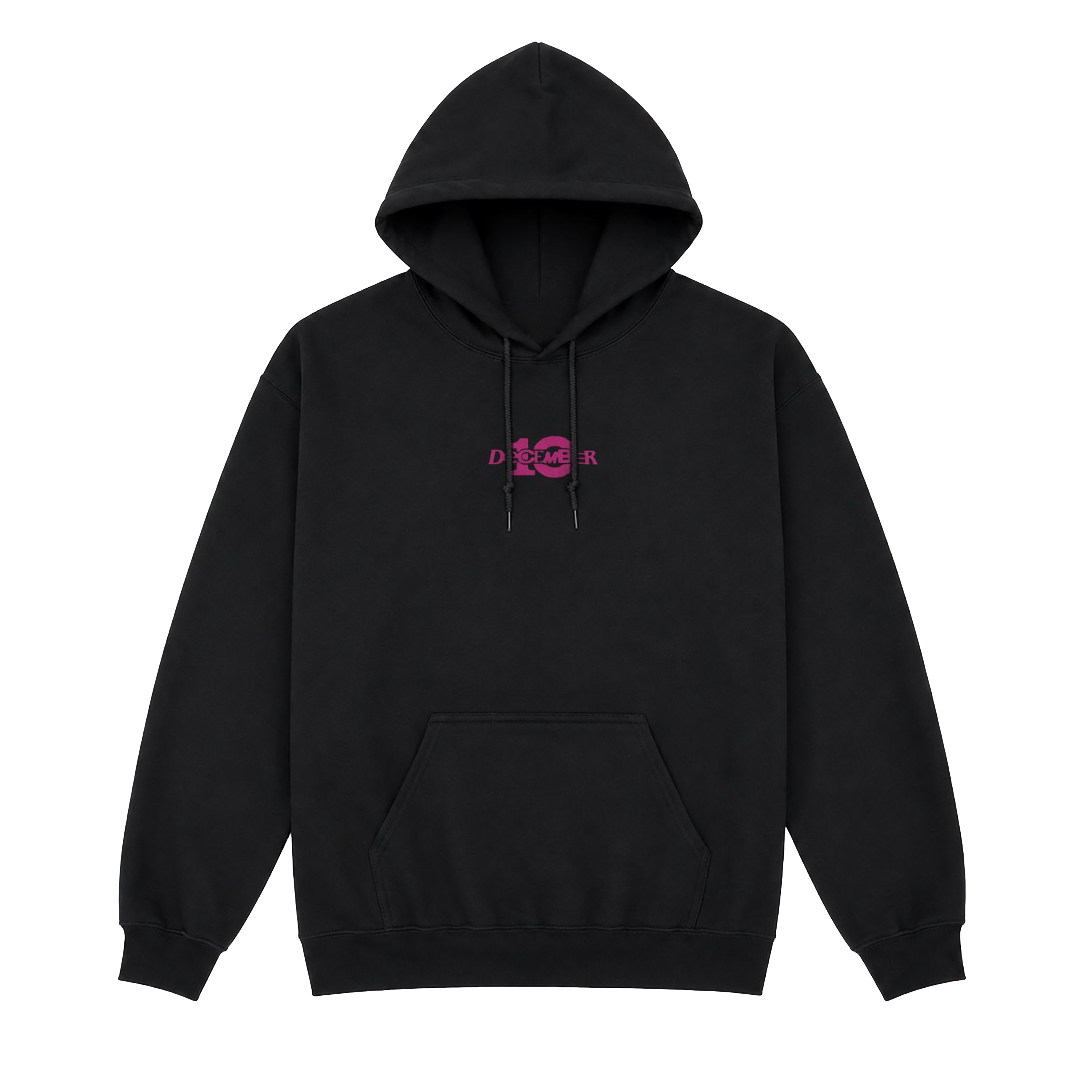 December 10 - December 10 Black Doodle Hoodie