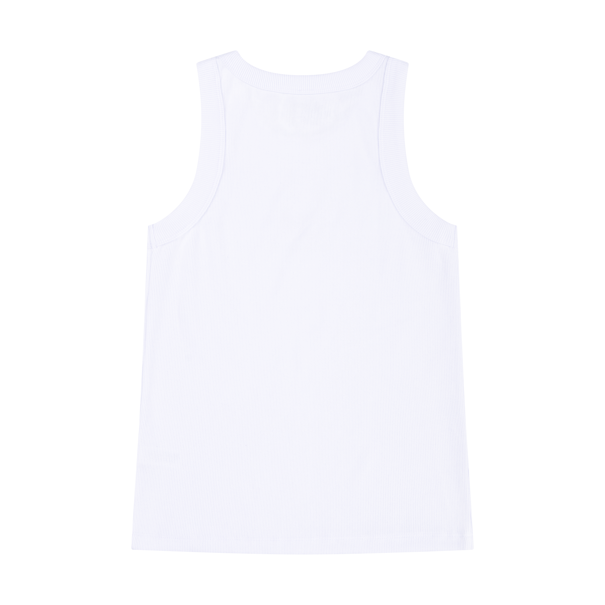 December 10 - December 10 White Infinity Vest Top