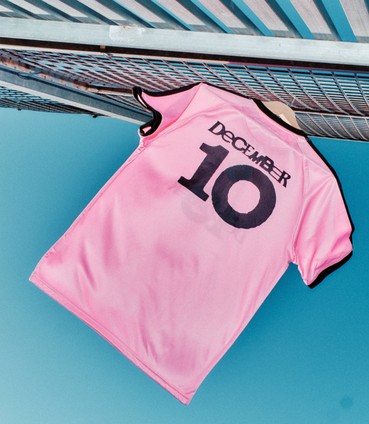 December 10 - December 10 Pink Football Shirt