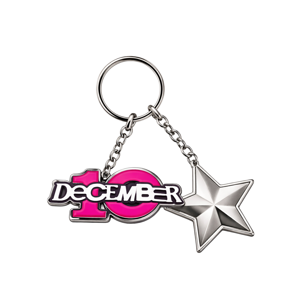 December 10 - December 10 Star Keychain